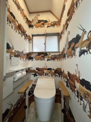 トイレ壁紙
