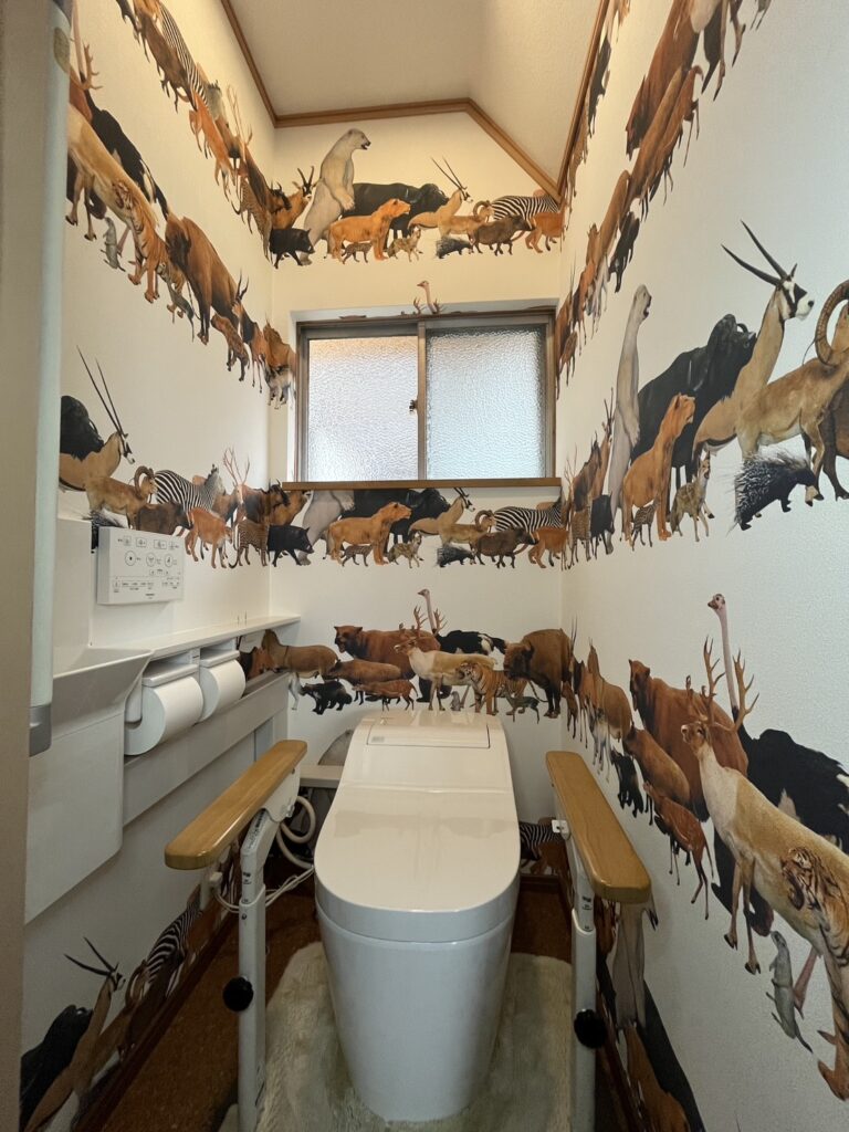 トイレ壁紙
